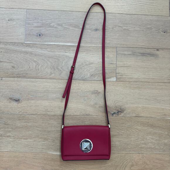 Kate Spade Red Leather Newberry Lane Crossbody Bag-Preppy/Glam - Picture 14 of 14